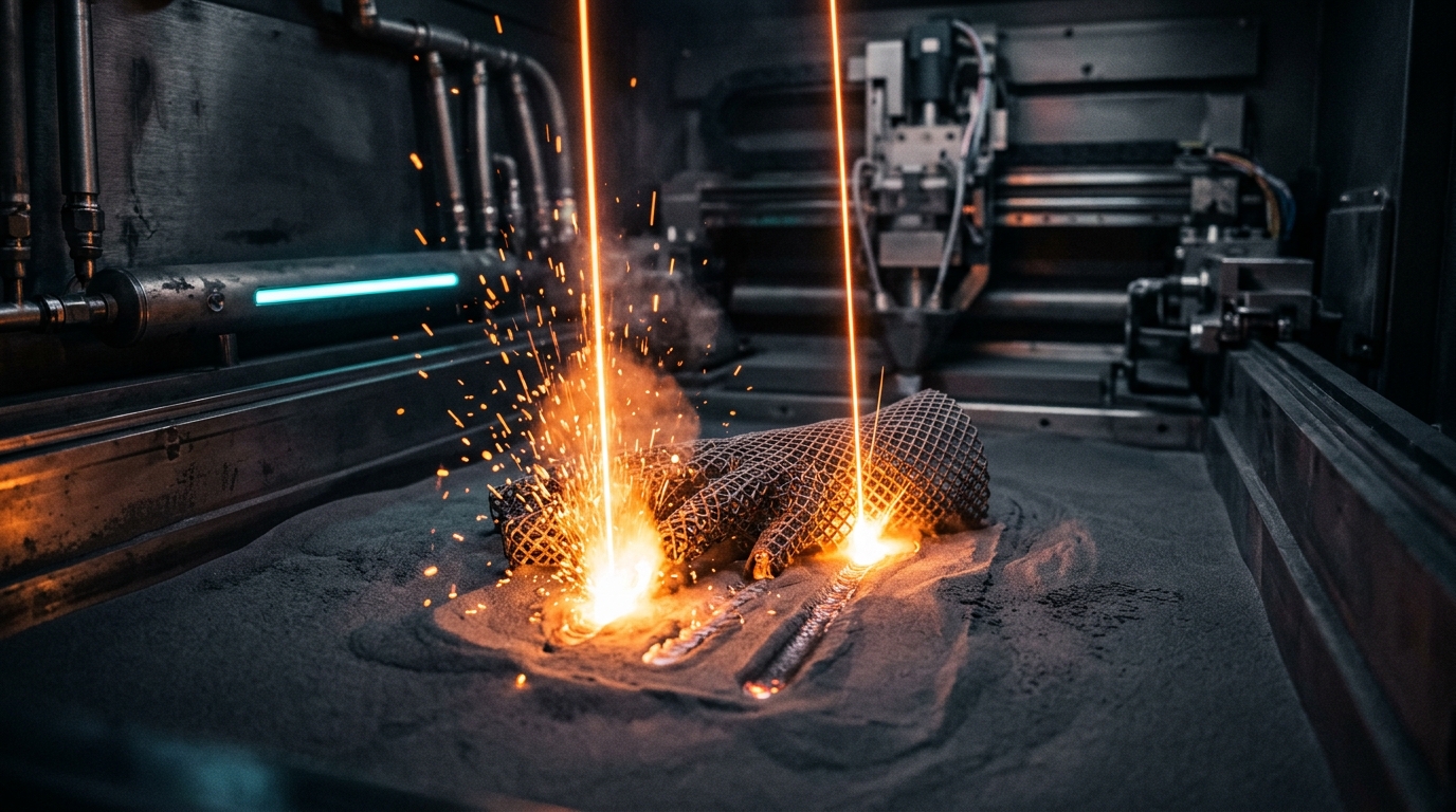 3D Print (Parts) — SLS · MJF · CARBON-PEEK · DMLS METAL by Infinitude Robotics